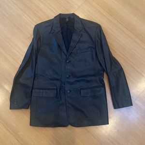 Claiborne mens lamb leather jacket